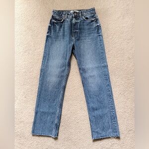 Zara Women’s Straight Blue Jeans